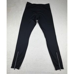Nike Dri Fit Essential Leggings‎ Black Reflective Running Pant Sz XS Activewear